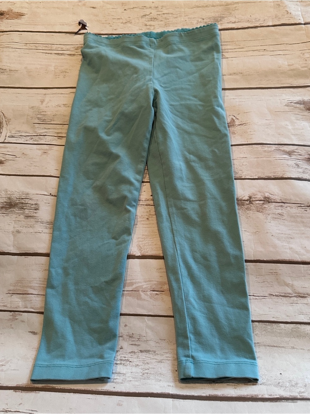 Tea Collection aqua teal leggings vguc size 5